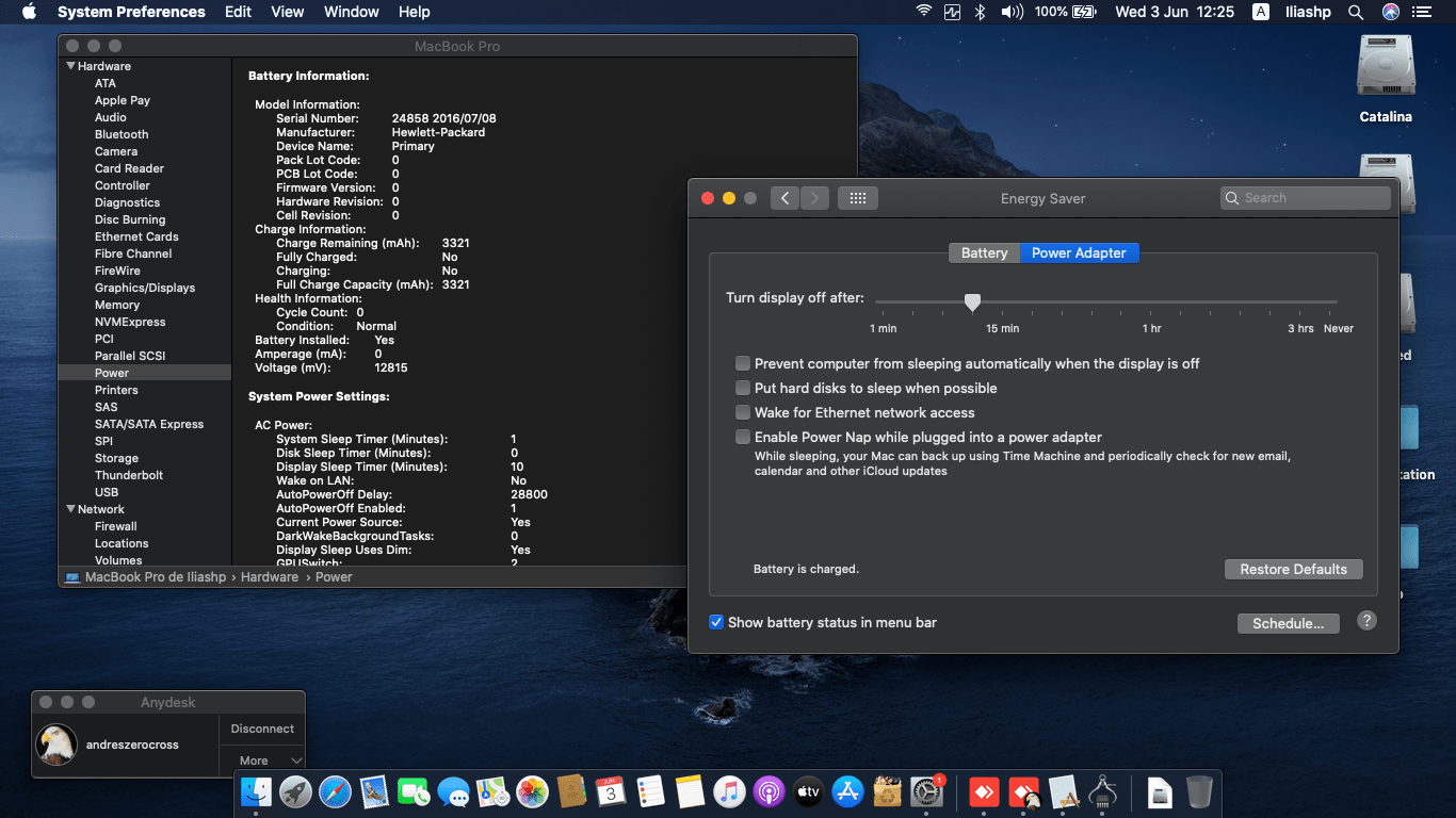 HP Elitebook 820 G3 3rd [SkyLake   Intel HD 520] 8